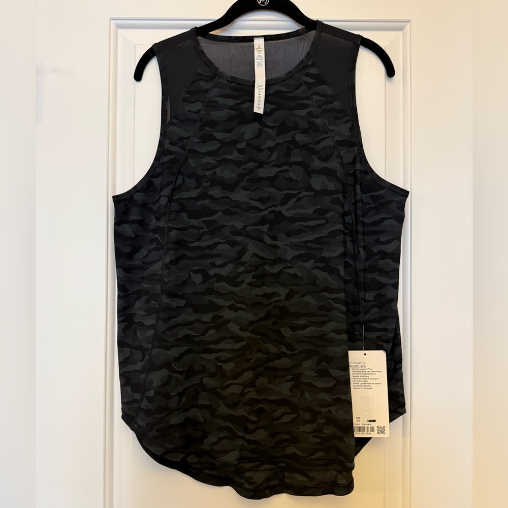 NWT Lululemon Sculpt Tank Top *Back Vent